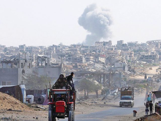 إصابة امرأة برصاص الاحتلال شرق غزة