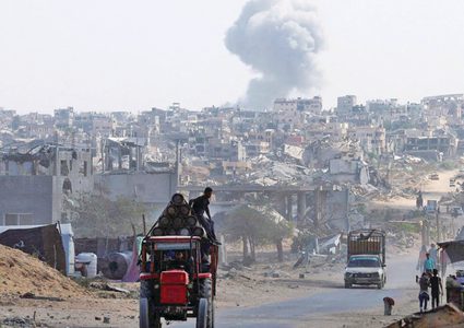 إصابة امرأة برصاص الاحتلال شرق غزة