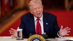 ترامب: لا نحتاج إلى هرمز وندرس تقليص جهودنا العسكرية الكبيرة في الشرق الأوسط