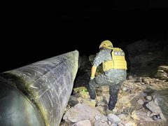 الشرطة: سقوط 198 شظية صاروخية خلال 3 أسابيع