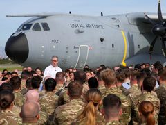 قبرص: بريطانيا تعهدت بعدم استخدام قاعدتيها لدينا في حرب إيران