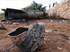 سقوط شظايا صواريخ شرق بيت لحم