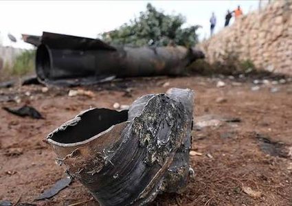 سقوط شظايا صواريخ شرق بيت لحم