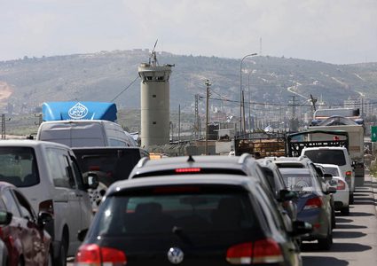 الاحتلال يشدد من اجراءاته في محيط نابلس