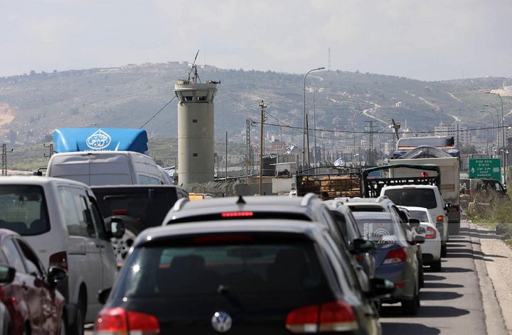 الاحتلال يشدد من اجراءاته في محيط نابلس