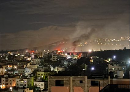 اصابات باعتداء المستعمرين في بلدة دير الحطب