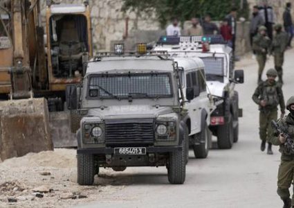 الاحتلال يقتحم المنطقة الشرقية من نابلس