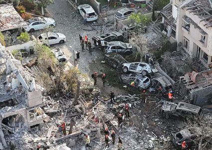 صواريخ تستهدف النقب وعراد وقذيفة انشطارية تضرب تل أبيب ونيشر شمالًا