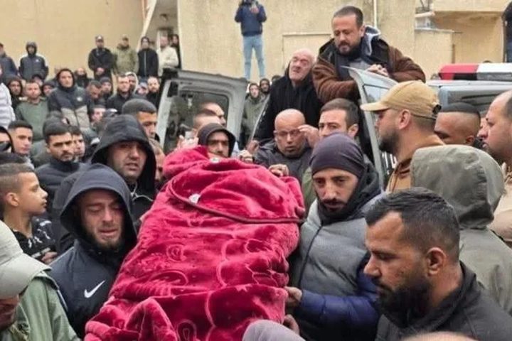 تشييع جثمان الشهيد أبو قبيطة في يطا جنوب الخليل