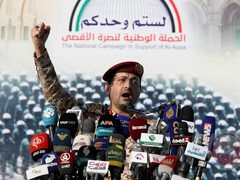 الحوثيون يحذرون بدخولهم الحرب ضد العدوان الامريكي على ايران