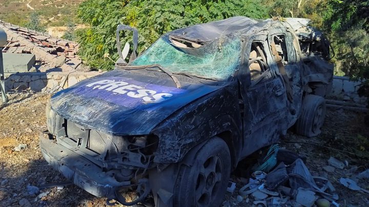 الاحتلال يغتال 3 صحفيين بقصف استهدف مركبتهم جنوب لبنان