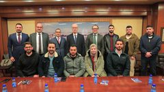 "الحمدلله" يلتقي بخريجي الطب البشري الذين اجتازوا متطلبات القبول والالتحاق