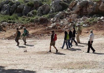 مستوطنون يقتحمون بلدة بيتا جنوب نابلس