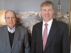 الحسيني يبحث مع القنصل الإسباني تطورات الأوضاع في مدينة القدس