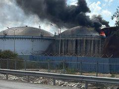 حزب الله يستهدف مصفاة تكرير النفط في حيفا للمرة الثانية منذ بداية الحرب