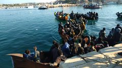 سلطات بنغازي تطلب تعاوناً أوروبياً لمواجهة الهجرة غير النظامية