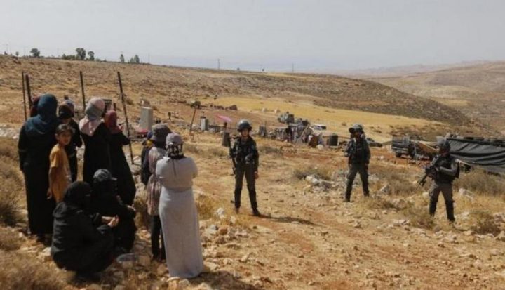 الاحتلال يعلن تجمع "خلة السدرة" البدوي قرب مخماس "منطقة عسكرية مغلقة"