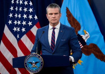 هيجسيث: الولايات المتحدة أنجزت معظم العمل وعلى العالم مواجهة التهديد الإيراني