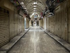 إضراب شامل يعم مدينة نابلس وباقي الضفة احتجاجا على قانون اعدام الأسرى