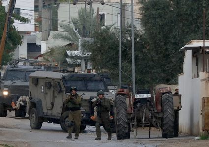 إصابة شاب برصاص الاحتلال خلال اقتحام بلدة بيت عنان شمال غرب القدس