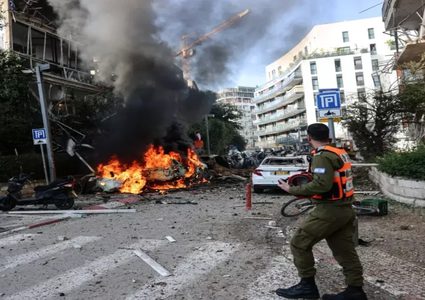 ايران تدمر مصنعا متخصص بالطائرات المسيرة في تل أبيب