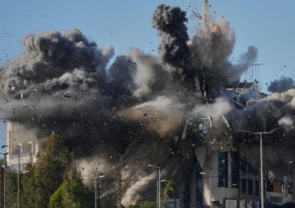 حريق منشآت غاز في أبو ظبي والكويت