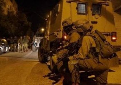 قوات الاحتلال تقتحم بيت فوريك وروجيب شرق نابلس