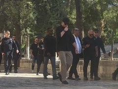 المتطرف بن غفير يقتحم المسجد الأقصى