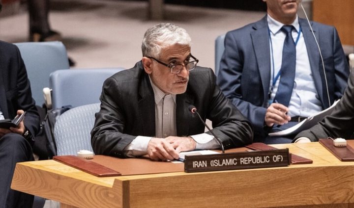 مندوب إيران بمجلس الأمن: استهداف منشآتنا النووية يُشكل كارثة