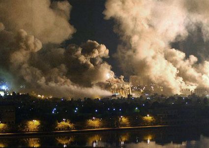 سقوط صاروخ غراد على منزل غربي بغداد وإصابات بين المدنيين