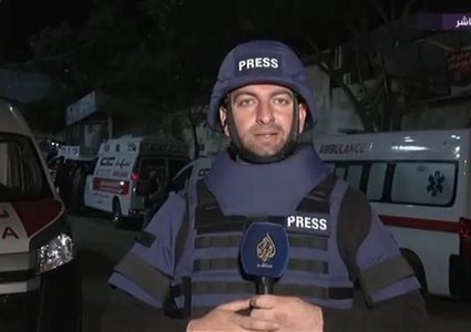 استشهاد الصحفي محمد وشاح في قصف إسرائيلي بغزة