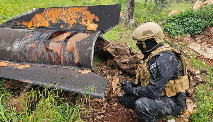 الشرطة: 418 شظية صاروخية سقطت ضمن مناطق الاختصاص منذ نهاية شباط الماضي