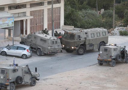 إصابة طفل وشاب برصاص الاحتلال خلال اقتحام مدينة نابلس