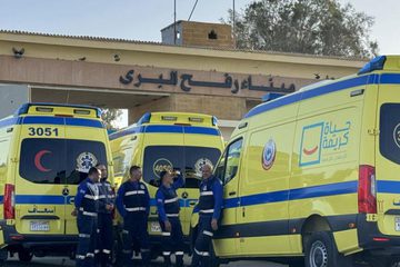 إجلاء مرضى عبر معبر رفح لتلقي العلاج في الخارج وإغلاق المعبر غدا