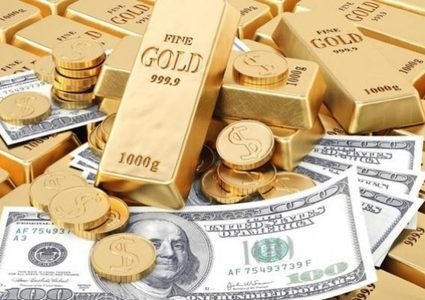 انخفاض على أسعار الذهب والفضة مع ارتفاع الدولار