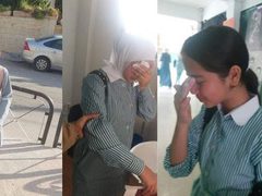 إصابات بالاختناق بصفوف الطلبة في قرية أم الخير بمسافر يطا