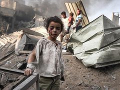 مؤسسات حقوقية : 2900 طفل مفقود بغزة أغلبهم تحت الأنقاض