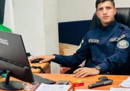 وفاة شرطي إثر حادث عرضي أمام مركز المدينة في بيت لحم