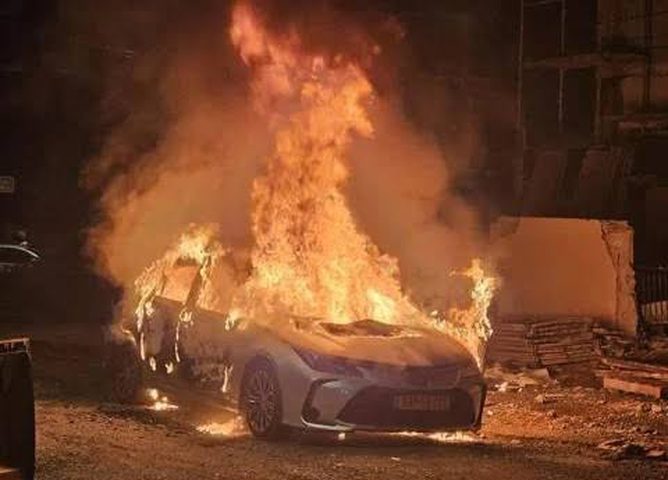 مقتل فتاة حرقا داخل مركبة في كفر قاسم بأراضي 48
