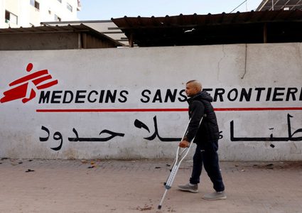 أطباء بلا حدود: 60% من إصابات الفلسطينيين بغزة مباشرة