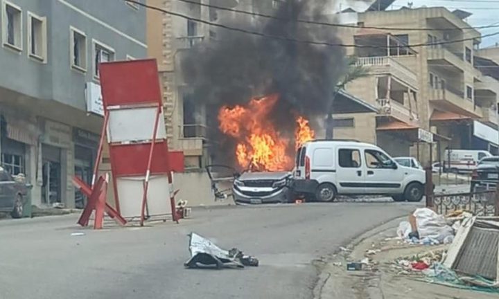 شهيد في قصف مركبة جنوب لبنان