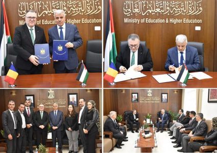 فلسطين ورومانيا توقعان اتفاقية للتعاون بمجال التعليم العالي والبحث الأكاديمي