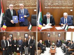 فلسطين ورومانيا توقعان اتفاقية للتعاون بمجال التعليم العالي والبحث الأكاديمي