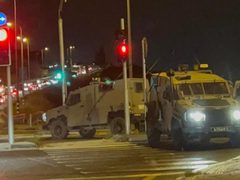 الاحتلال يغلق مدخل المنشية في بيت لحم