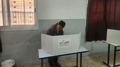 من أجواء عملية الاقتراع للانتخابات المحلية ٢٠٢٦ ي قرية تل