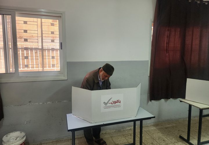 من أجواء عملية الاقتراع للانتخابات المحلية ٢٠٢٦ ي قرية تل