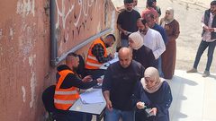 من أجواء عملية الاقتراع للانتخابات المحلية ٢٠٢٦ ي قرية تل
