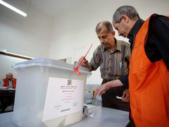 لجنة الانتخابات: نسبة المشاركة في الضفة الغربية 53.44% في الانتخابات المحلية 202