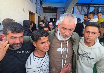 وصول ١٥ اسير محرر الى مستشفى الاقصى