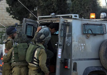 الاحتلال يعتقل شابا من قرية المنيا ببيت لحم